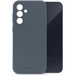 Mobilize Rubber Gelly Samsung Galaxy A35 Hülle Flexibles TPU Backcover - Matt Blue