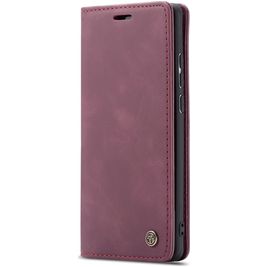 Caseme 013 POCO F2 Pro Hülle Klapphülle Geldbörse - Rot