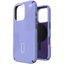 Speck Presidio2 Grip iPhone 16 Pro MagSafe Hülle Hardcase Backcover Stoßfest - Future Lavender