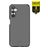 ITSkins SpectrumClear-R Samsung Galaxy A14 Hülle Flexibles TPU Backcover Stoßfest - Smoke