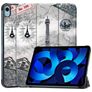 Mobigear Tri-Fold iPad 10 (2022) Hülle Klapphülle - Eiffel Tower