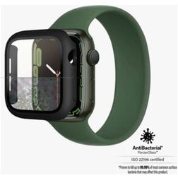 PanzerGlass Full Body Apple Watch - 41 mm Gehärtetes Glas 360 Grad Schutz - Hüllenfreundlich - Schwarz