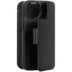 Decoded Detachable Wallet iPhone 15 MagSafe Hülle Echtes Leder Abnehmbare 2in1 Klapphülle Geldbörse - Schwarz