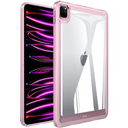 Mobigear Crystal iPad Pro 11 Zoll (2020) Hardcase Hülle Backcover - Transparent / Pink