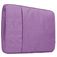 Mobigear Denim Zipper Laptop Sleeve 13 - 14 Zoll Laptop Hülle - Lila