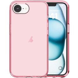 Mobigear Crystal iPhone 16e Hülle Hardcase Backcover - Pink