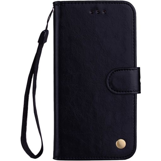 Mobigear Wallet Huawei P Smart (2018) Hülle Klapphülle Geldbörse - Schwarz