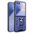 Mobigear Armor Ring Samsung Galaxy Z Flip 7 Hardcase Backcover Shockproof mit Ringhalter - Blau