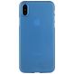 Mobigear Ultra Slim iPhone XS Hülle Hardcase Extra Dünn Backcover - Blau