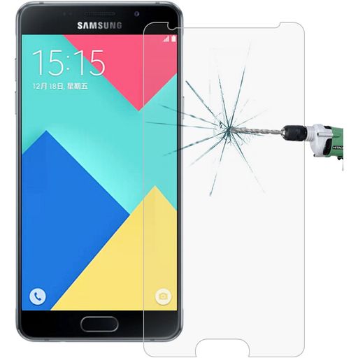 Mobigear Samsung Galaxy A7 (2016) Panzerglas Gehärtetes Glas Displayschutz - Hüllenfreundlich