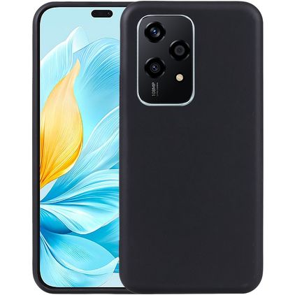 Mobigear Basics HONOR 200 Lite TPU (flexibel) Backcover - Schwarz