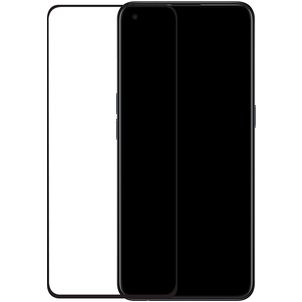 Mobilize Premium OPPO Find X3 Neo Panzerglas Gehärtetes Glas Displayschutz - Hüllenfreundlich - Schwarz