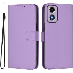 Mobigear Urban Wallet Motorola Moto E14 Hülle Klapphülle Geldbörse - Lavendel