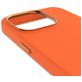 Decoded iPhone 15 Pro Silikon Hülle Backcover - Apricot Crush