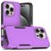 Mobigear Heavy Armor iPhone 16 Pro Hülle Hardcase Backcover Stoßfest - Lila