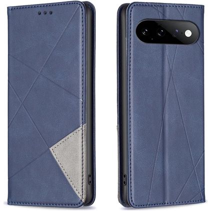 Mobigear Rhombus Slim Google Pixel 11 Hülle Klapphülle - Blau