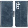 Mobigear Classy Samsung Galaxy A54 Hülle Klapphülle Geldbörse - Blau