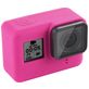 Mobigear Classic GoPro HERO 5 / 6 / 7 / 2018 Hülle Flexibles Silikon - - GoPro HERO 5 / 6 / 7 / 2018 - Magenta