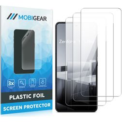 Mobigear ASUS Zenfone 11 Ultra Displayschutz Schutzfolie - Hüllenfreundlich (3er Pack)