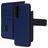 Mobiparts Samsung Galaxy A37 Hülle Echtleder 2in1 Klapphülle (herausnehmbar) Portemonnaie - Blau