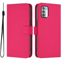 Mobigear Urban Wallet Nokia G42 Klapphülle Portemonnaie - Rot