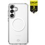 ITSKINS Level 2 HybridMagClear R Durchsichtig Samsung Galaxy S25 FE MagSafe Hülle Hardcase Backcover Stoßfest - Transparent