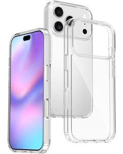 Mobigear Crystal Durchsichtig iPhone 17 Pro Hülle Hardcase Backcover - Transparent