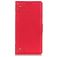 Mobigear Ranch Samsung Galaxy A21 Hülle Klapphülle Geldbörse - Rot