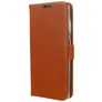 Valenta Classic Samsung Galaxy S20 Ultra Hülle Echtes Leder Klapphülle Geldbörse - Cognac