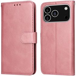 Mobigear Wallet iPhone 17 Pro Hülle Klapphülle Geldbörse - Roségold