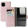 Mobiparts Saffiano Wallet iPhone 11 Pro Hülle Klapphülle Geldbörse - Pink