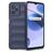 Mobigear Bumpy Realme C35 Hülle Flexibles TPU Backcover - Dunkelblau