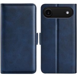 Mobigear Slim Magnet iPhone Air Hülle Klapphülle Geldbörse - Dunkelblau