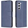 Mobigear Excellent Samsung Galaxy S25 Hülle Klapphülle Geldbörse - Blau
