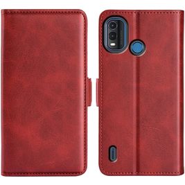 Mobigear Slim Magnet Nokia G11 Plus Hülle Klapphülle Geldbörse - Rot
