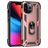 Mobigear Armor Ring iPhone 13 Pro Hülle Hardcase Backcover Stoßfest mit Ringhalter - Roségold