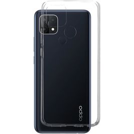 Mobiparts Classic Durchsichtig OPPO A15 Hülle Flexibles TPU Backcover - Transparent