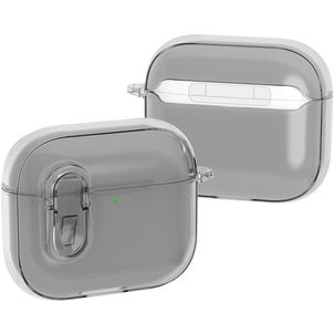 Mobigear Crystal Clip Apple AirPods 4 Hardcase Hülle - Grau
