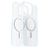 Otterbox React Durchsichtig iPhone 16 Pro Max MagSafe Hülle Hardcase Backcover Stoßfest - Transparent