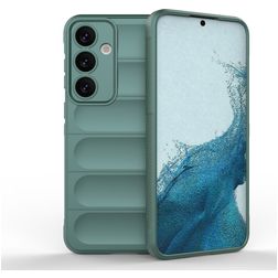 Mobigear Bumpy Samsung Galaxy S24 Plus Hülle Flexibles TPU Backcover - Grün