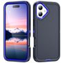 Mobigear Rugged iPhone 17 Hülle Hardcase Backcover Stoßfest - Blau