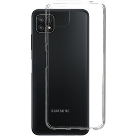 Mobiparts Classic Durchsichtig Samsung Galaxy A22 5G Hülle Flexibles TPU Backcover - Transparent