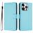 Mobigear Urban Wallet iPhone 16 Pro Hülle Klapphülle Geldbörse - Blau