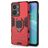 Mobigear Armor Ring OnePlus Nord 2T 5G Hülle Hardcase Backcover Stoßfest mit Ringhalter - Rot