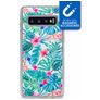 My Style Magneta Samsung Galaxy S10 Hülle Flexibles TPU Backcover - Jungle