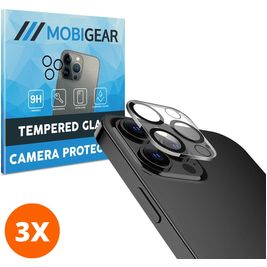 Mobigear iPhone 12 Pro Max Panzerglas Gehärtetes Glas Kamera Schutz - Hüllenfreundlich (3er Pack)