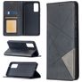 Mobigear Rhombus Slim Samsung Galaxy S20 FE Klapphülle - Schwarz