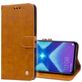 Mobigear Wallet HONOR 8X Hülle Klapphülle Geldbörse - Cognac