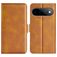 Mobigear Slim Magnet Google Pixel 11 Pro XL Hülle Klapphülle Geldbörse - Cognac