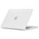Mobigear Matte MacBook Air 13 Zoll (2022-2025) Hardcase Hülle MacBook Case - Transparent - Model A2681 / A3113 / A3240